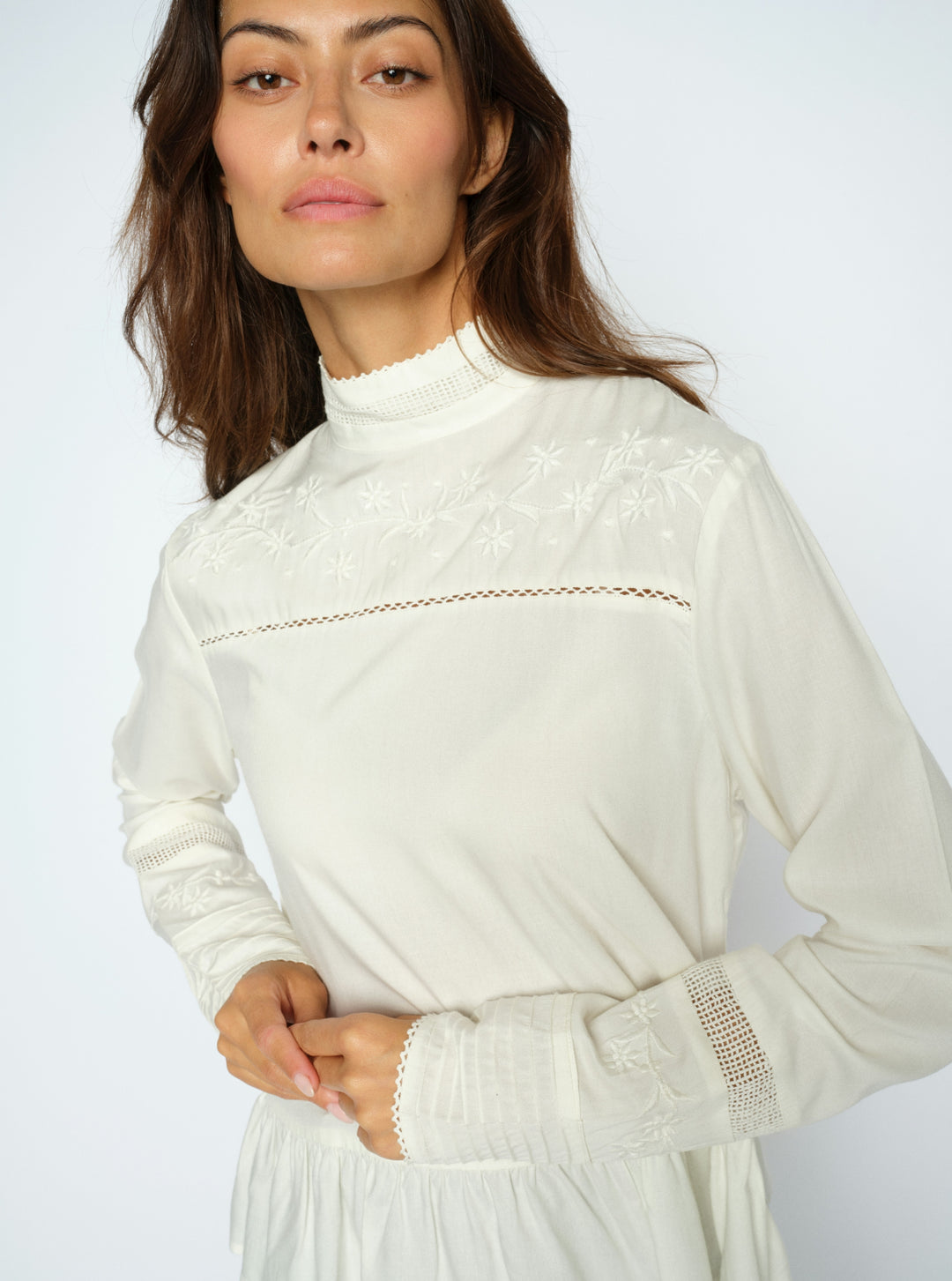 MMFenjo Blouse Ecru Bild 4