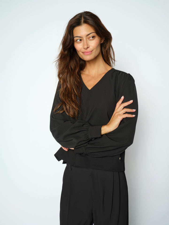 MMKylie Miley Blouse Black Bild 3