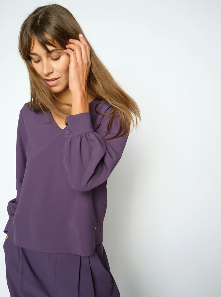 MMKylie Miley Blouse Sweet Grape Bild 4