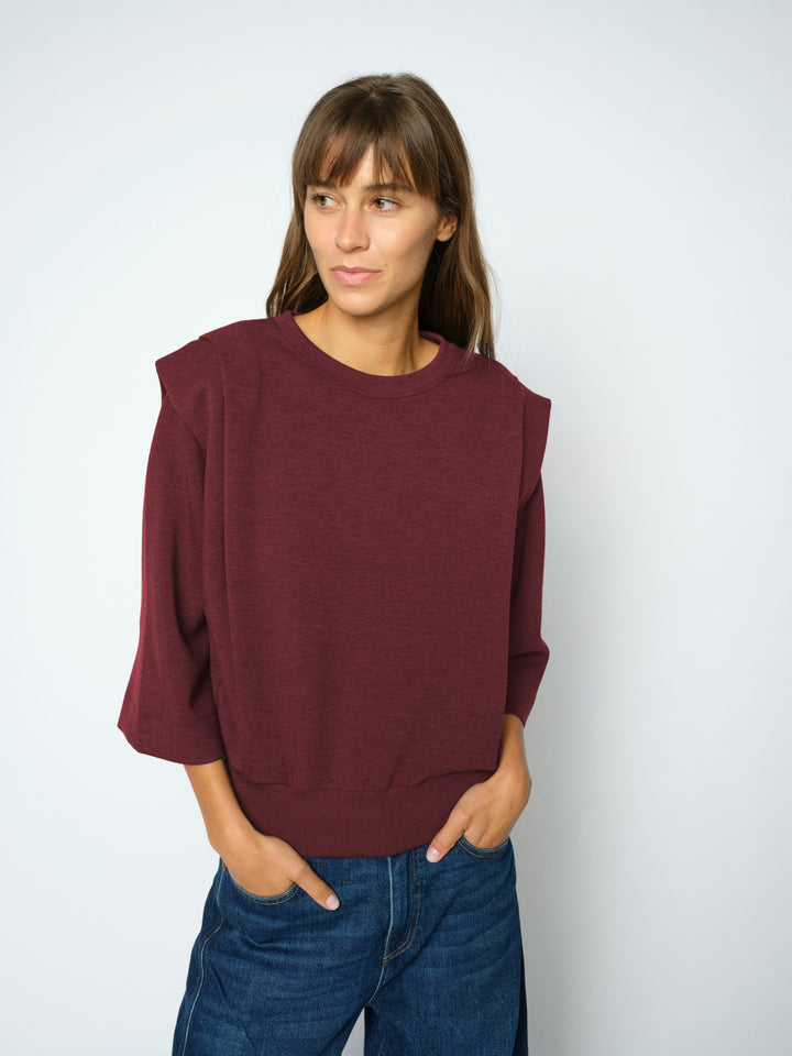 MMMae O-3/4 Sleeve Sweatshirt Port Royale Bild 1