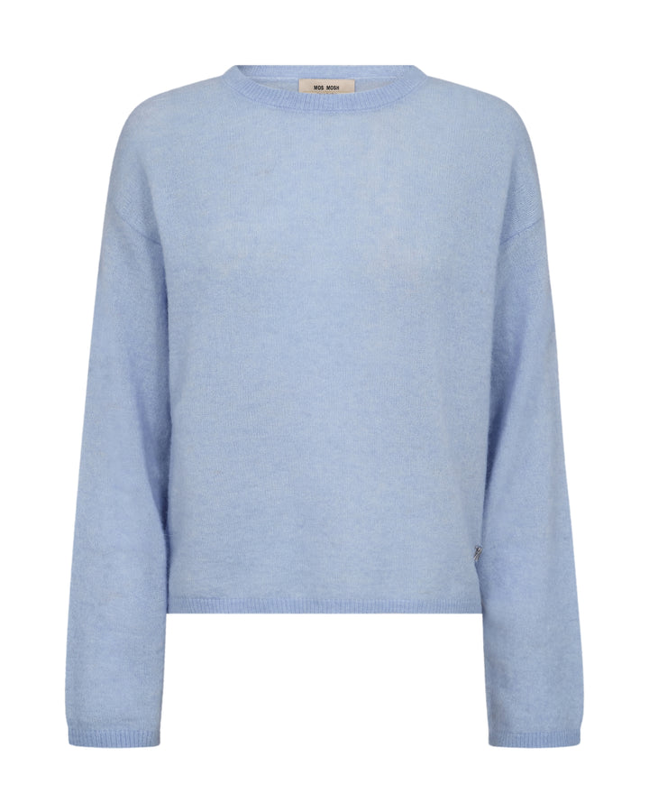 MMMape O-Neck Knit Brunnera Blue Bild 1