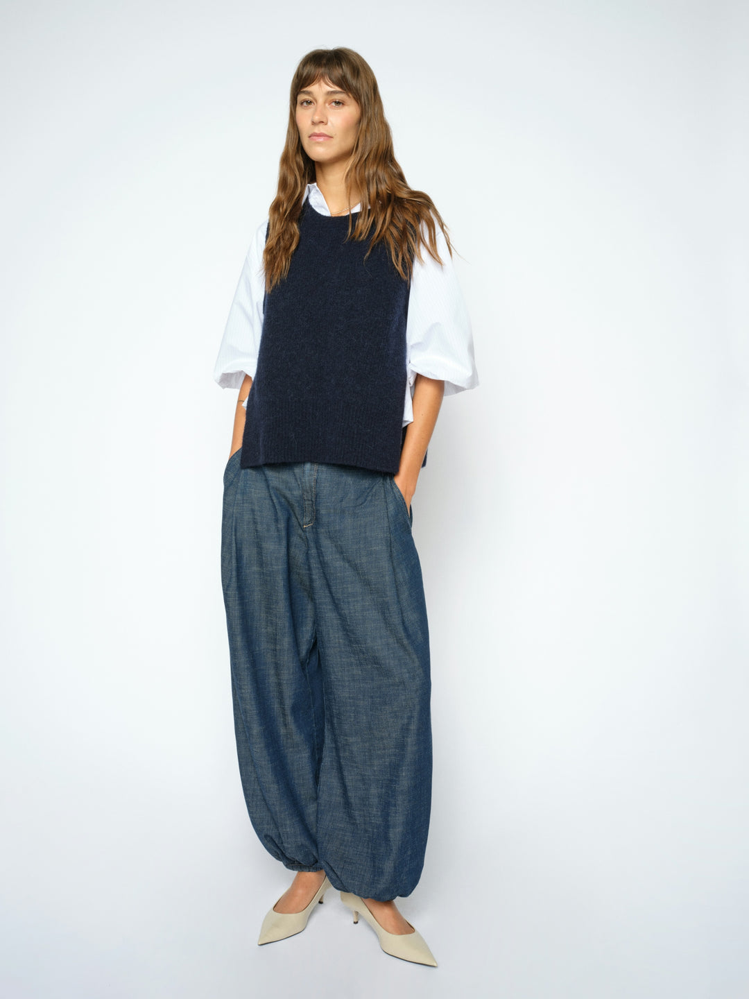 MMMarah Pagato Jeans Dark Blue Bild 4