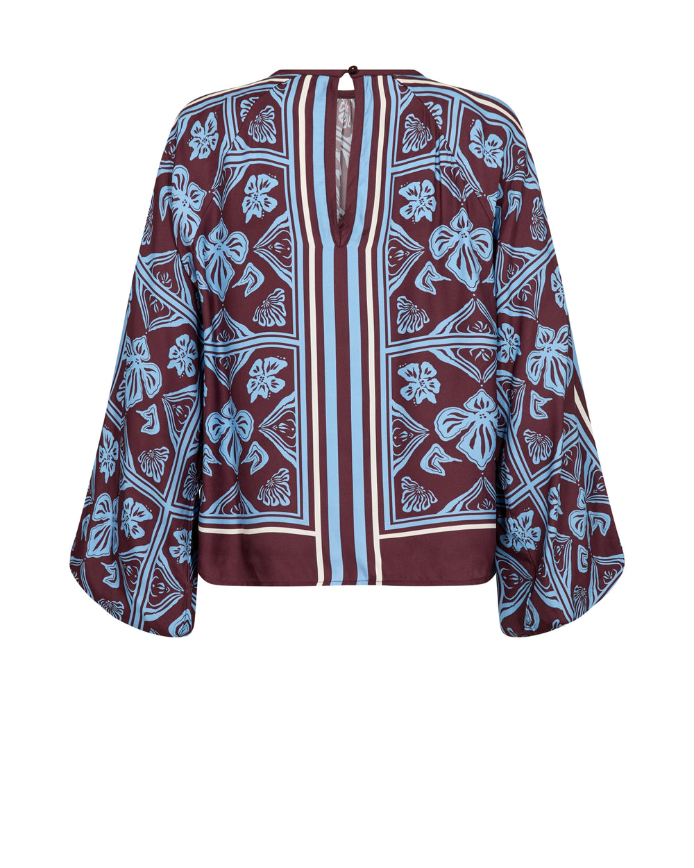 MMMilkey Linocut Blouse Port Royale Bild 2