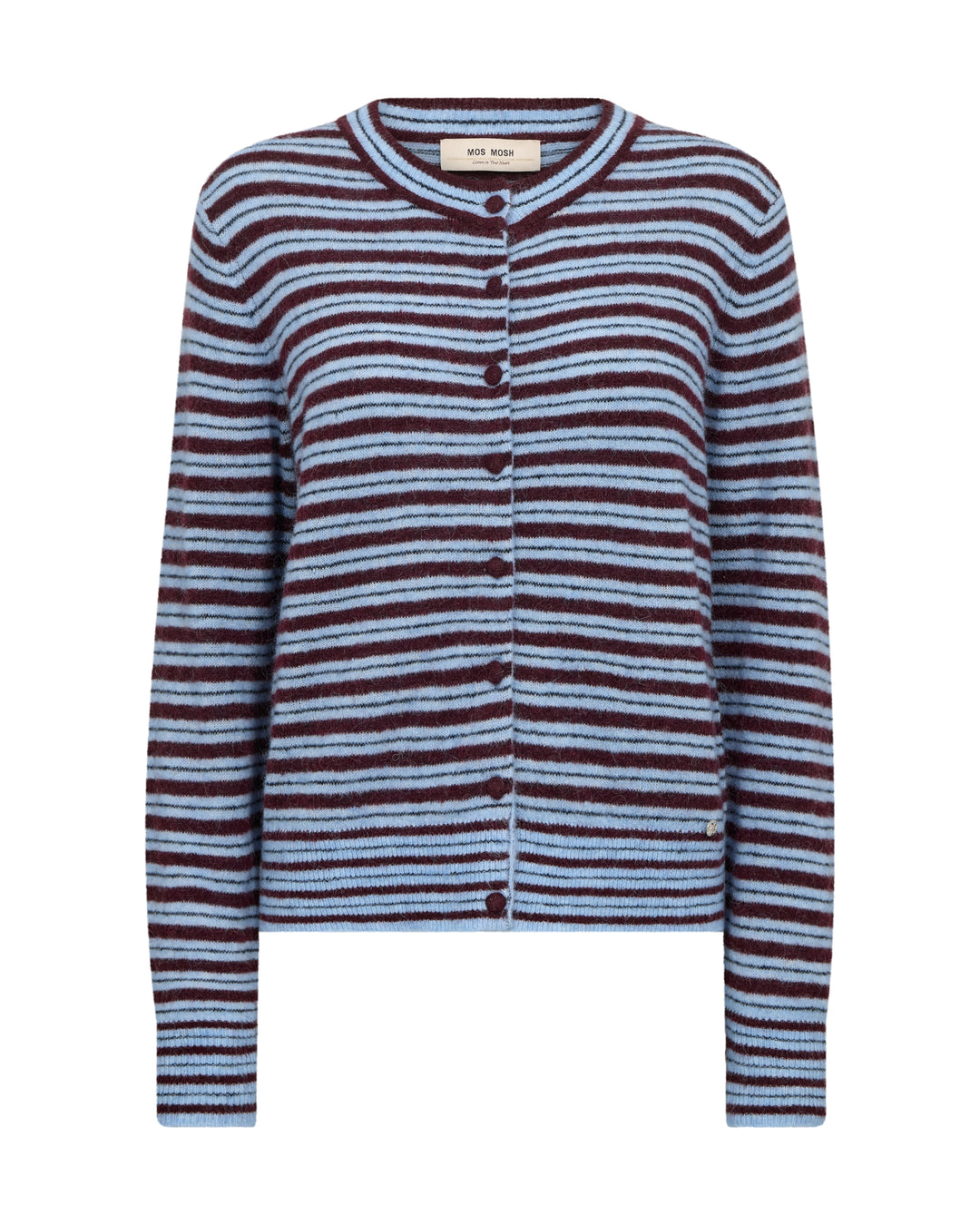 MMMilvi Stripe Cardigan Port Royale Bild 1