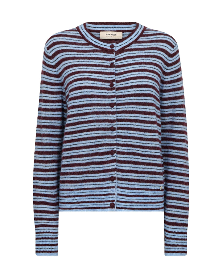 MMMilvi Stripe Cardigan Port Royale Bild 1