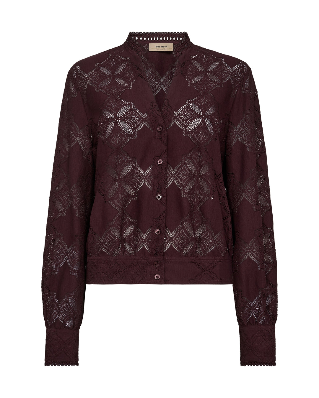 MMMonia Yen Lace Shirt Fudge Bild 1
