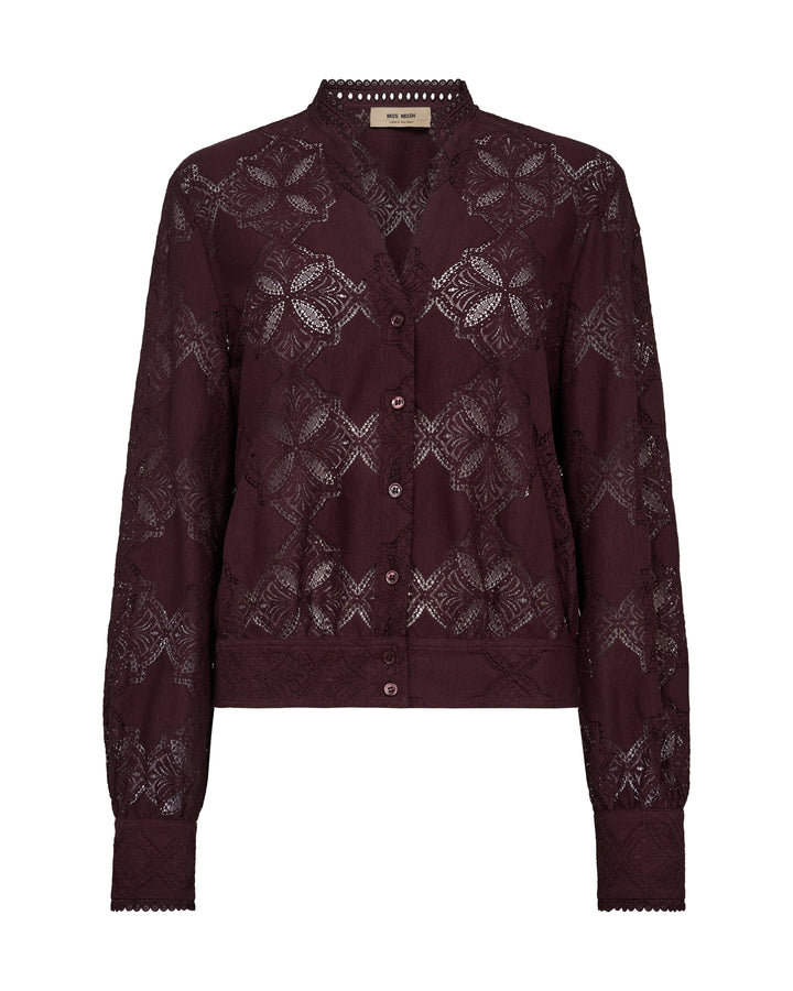 MMMonia Yen Lace Shirt Fudge Bild 1