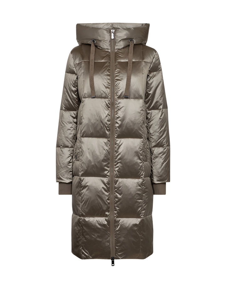 MMNova Metallic Down Jacket Brindle Bild 1
