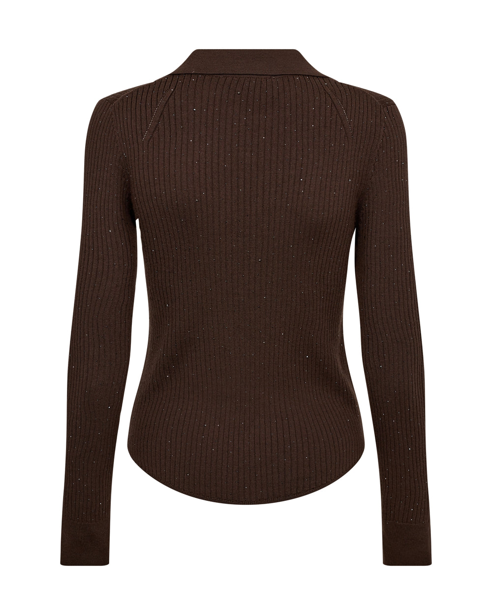 MMRonika Wool Knit Polo Bracken Bild 2