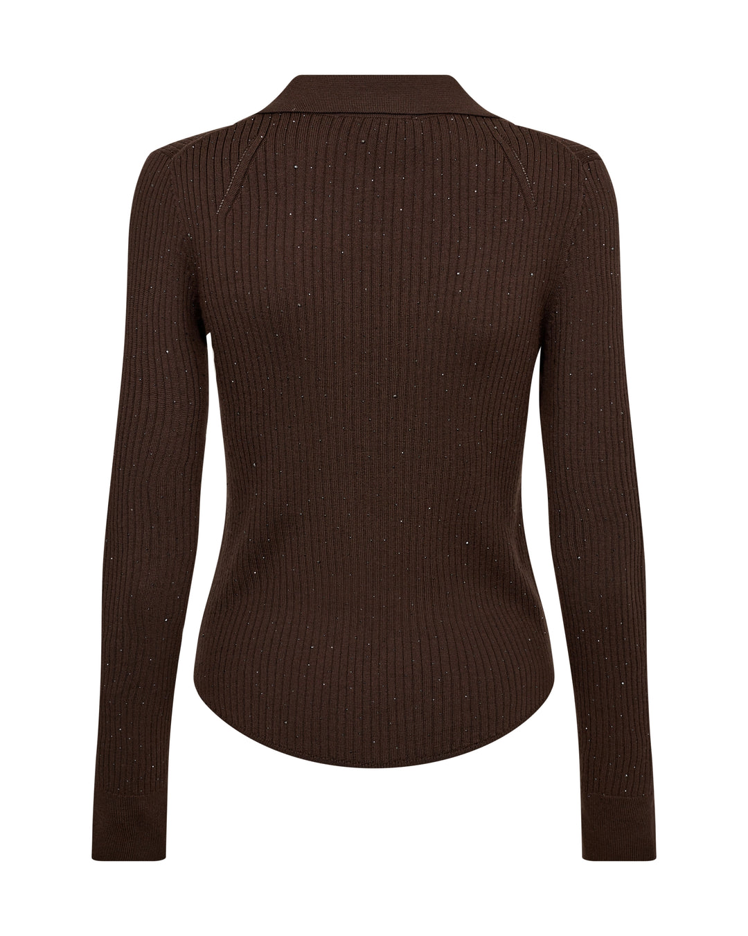 MMRonika Wool Knit Polo Bracken Bild 2