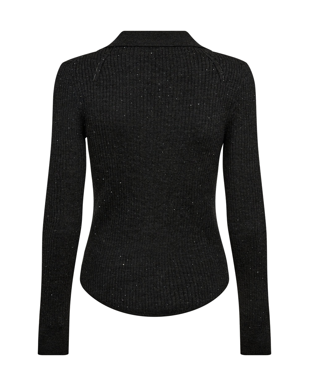 MMRonika Wool Knit Polo Phantom Bild 2