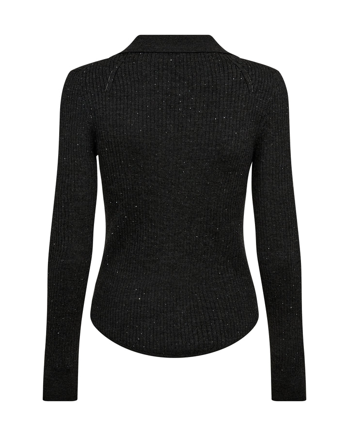 MMRonika Wool Knit Polo Phantom Bild 2