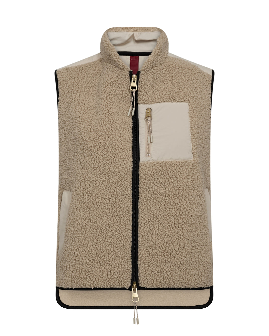 MMRowe Eli Teddy Vest Feather Gray Bild 1