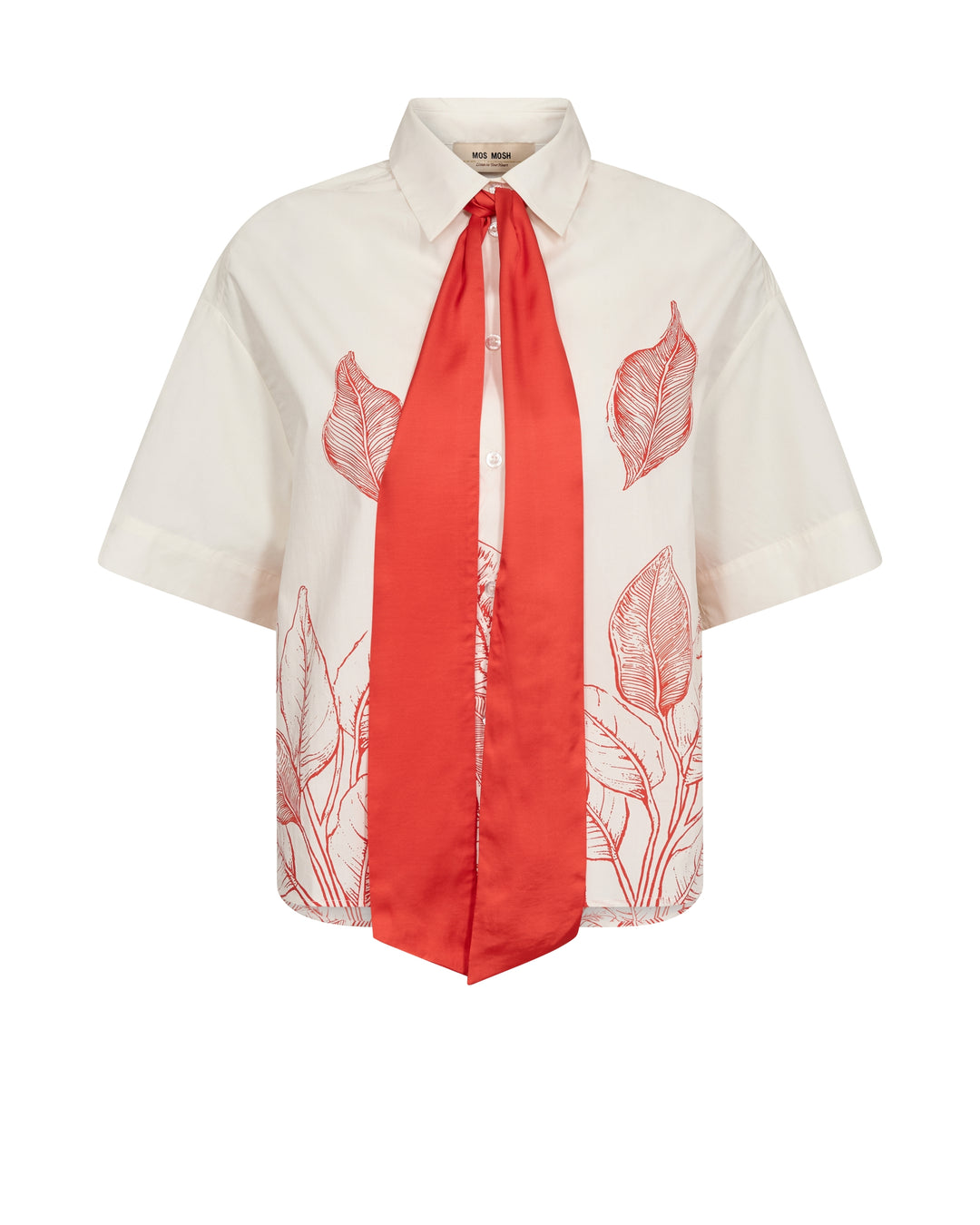 MMSaras Monochrome Shirt Ecru Bild 1