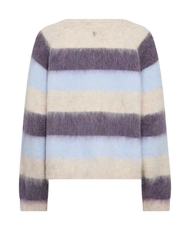 MMSuvi Stripe Knit Sweet Grape Bild 2
