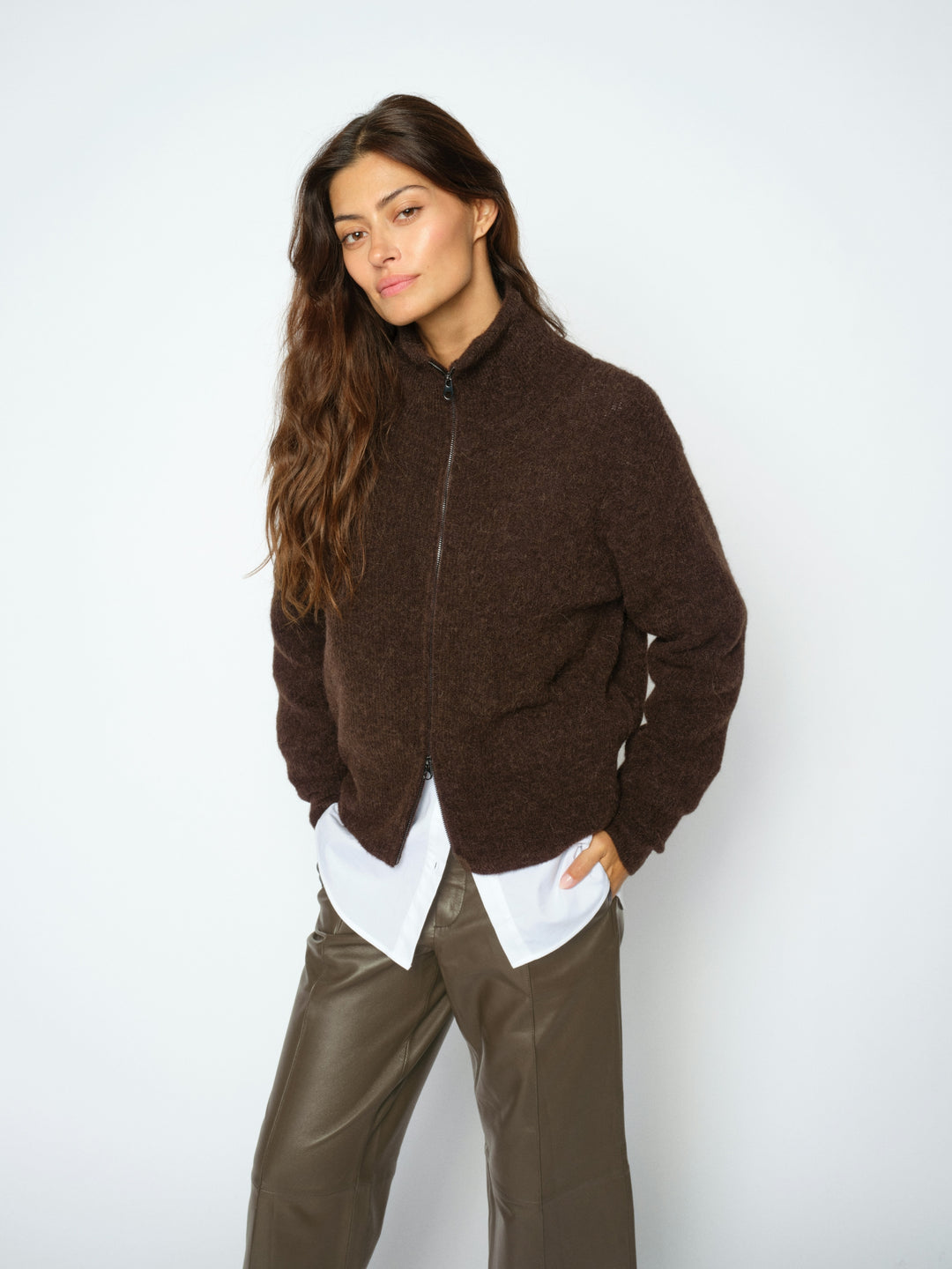 MMThora Knit Zip Cardigan Delicioso Bild 3