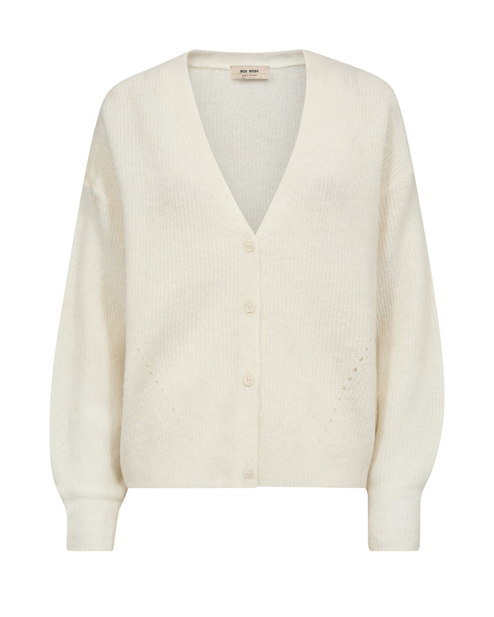 MMThora V-Neck Knit Cardigan Ecru Bild 1