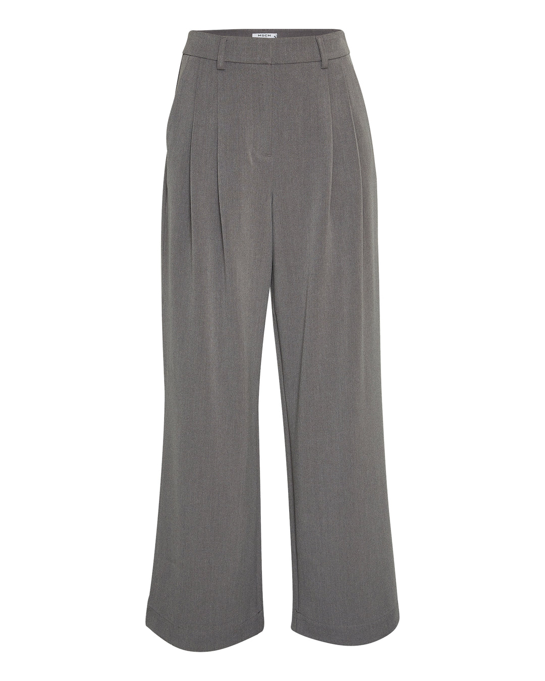MSCHHenrika HW Pants, grey melange grey melange Bild 3