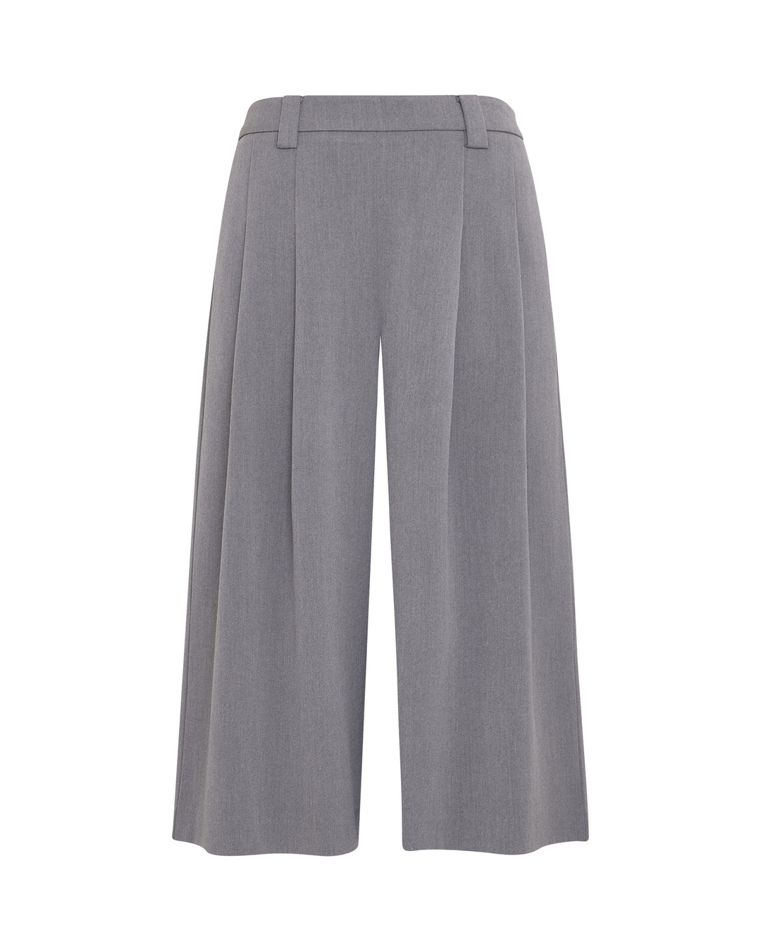 MSCHMaryla Henrika HW Culotte Pants, Grey Melange grey melange Bild 1