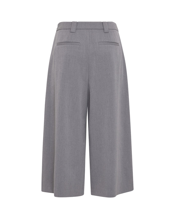 MSCHMaryla Henrika HW Culotte Pants, Grey Melange grey melange Bild 2