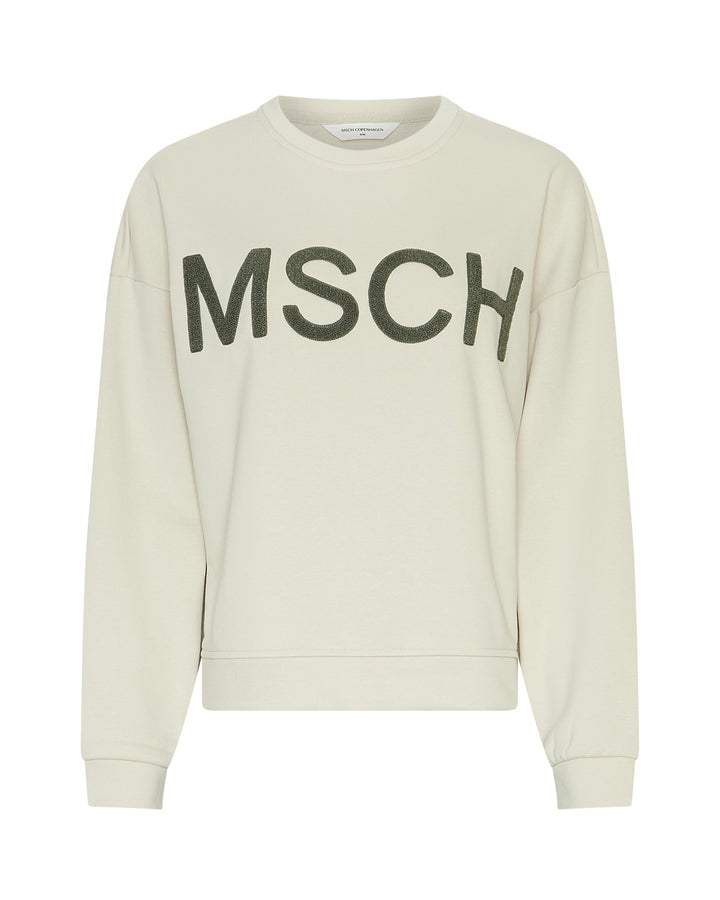 MSCHMela Briena MSCH Sweatshirt Oatmeal L Wreat Bild 3