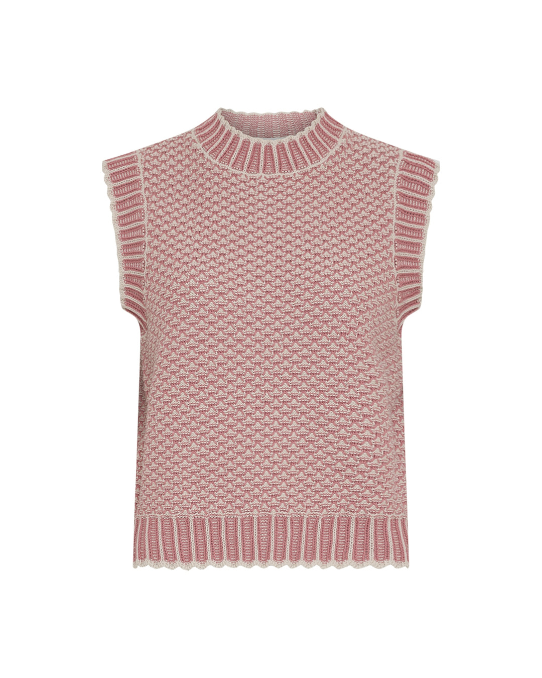 MSCHPilla Vest Oatmeal F Rose Bild 1