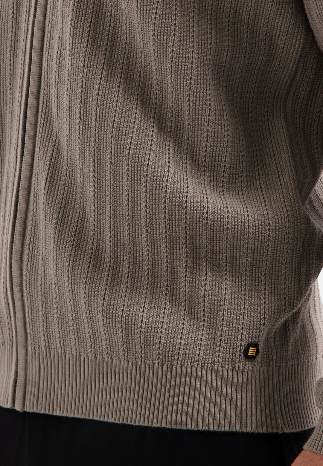 Cardigan Full Zip Relief, Clay 018 Bild 7