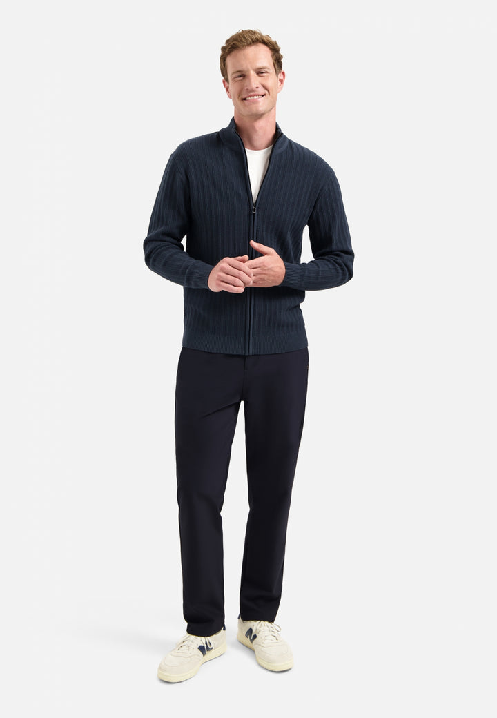 Cardigan Full Zip Relief, Night 078 Bild 3