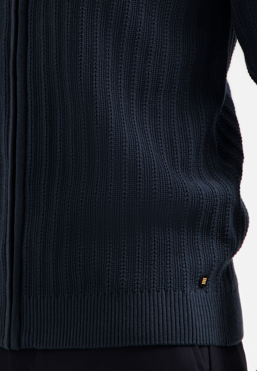 Cardigan Full Zip Relief, Night 078 Bild 7