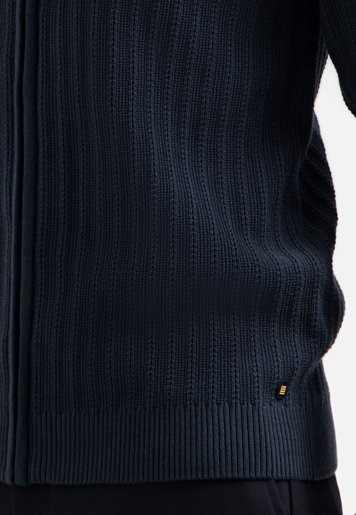 Cardigan Full Zip Relief, Night 078 Bild 7