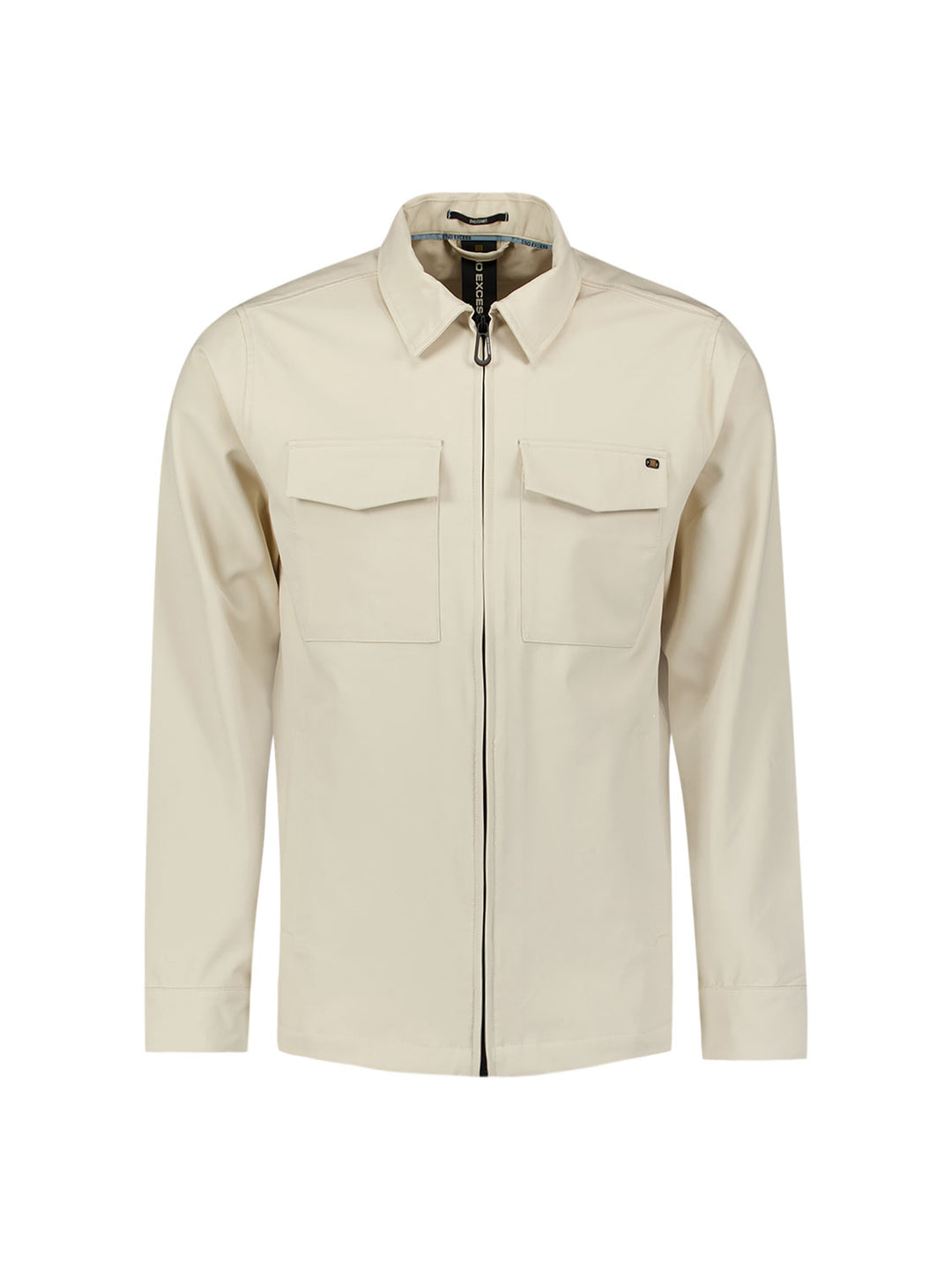 Overshirt Full Zipper Stretch Sedoc, Stone 014 Bild 5