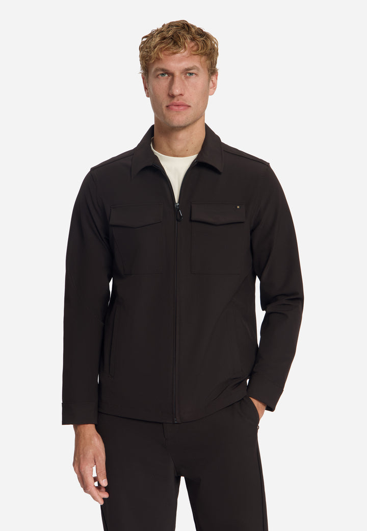Overshirt Full Zipper Stretch Sedoc, Earth 047 Bild 1