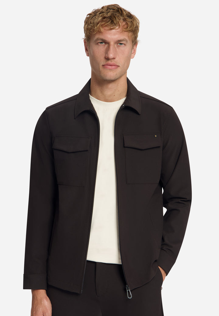Overshirt Full Zipper Stretch Sedoc, Earth 047 Bild 4