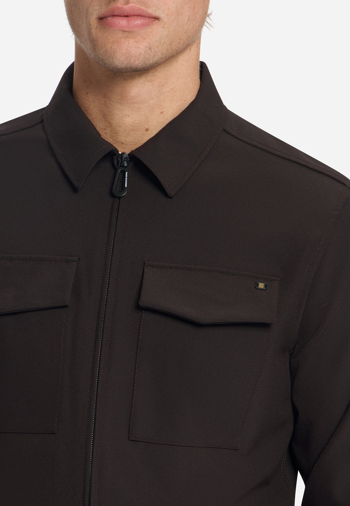 Overshirt Full Zipper Stretch Sedoc, Earth 047 Bild 7