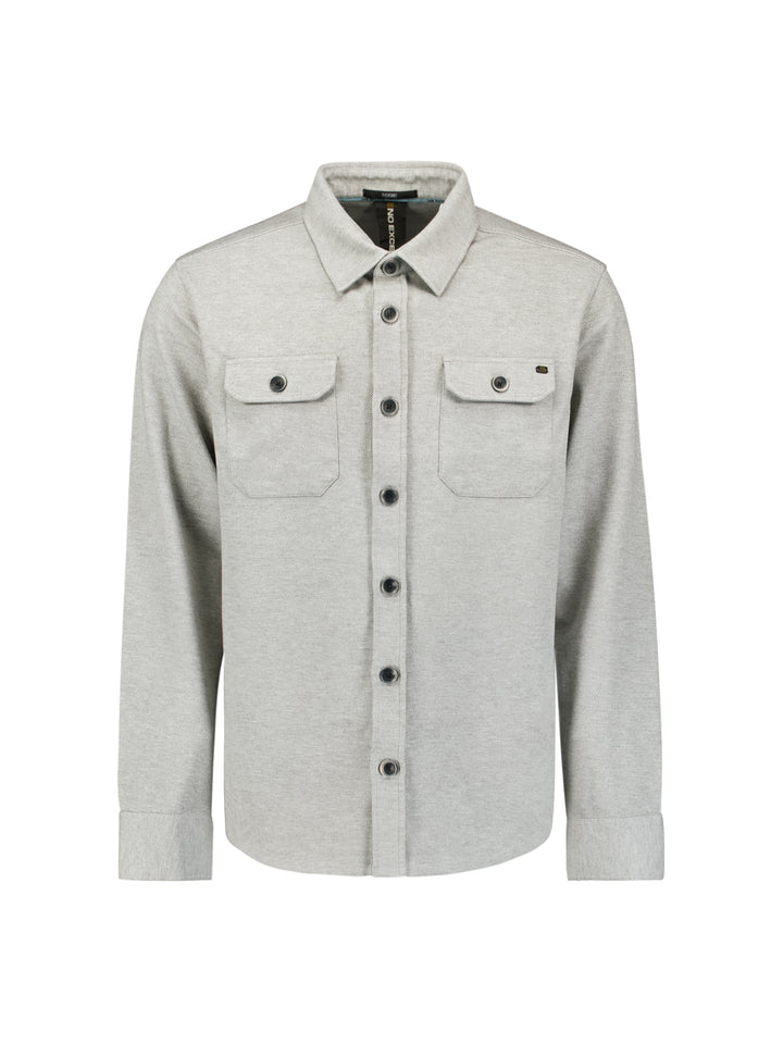 Overshirt Jersey Twill, Grey Melange 102 Bild 5
