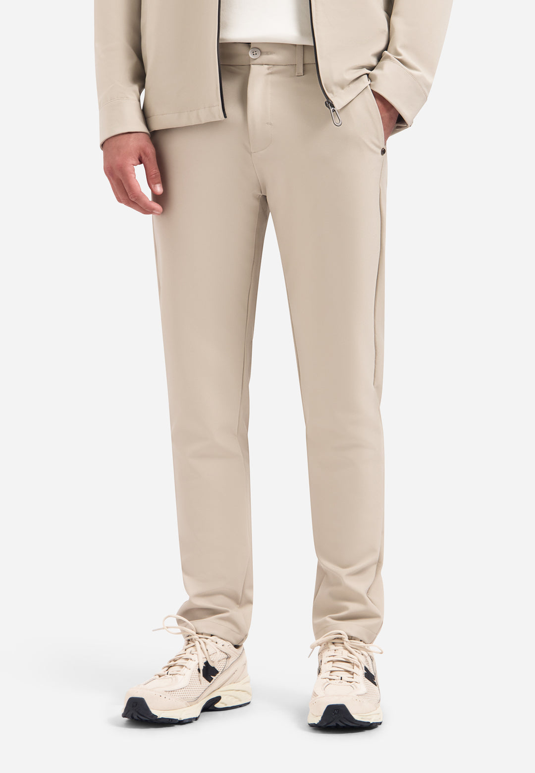 Pants Chino 4-Way Stretch Sedoc, Stone 014 Bild 1