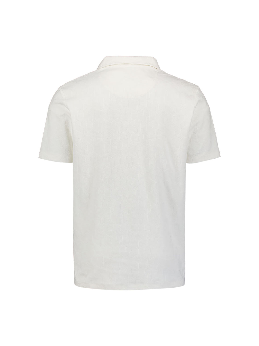 Polo Short Sleeve Jacquard, White 010 Bild 6