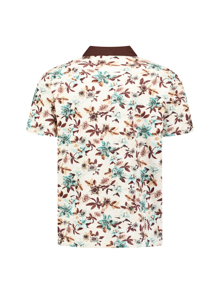 Polo Short Sleeve Printed, Seablue 039 Bild 6