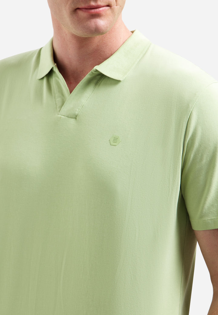Polo V-Collar Clean, Green 050 Bild 7