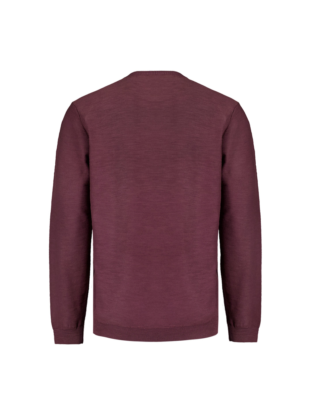 Pullover Crewneck Garment Dyed + Stone Washed, Dark Wine 164 Bild 2