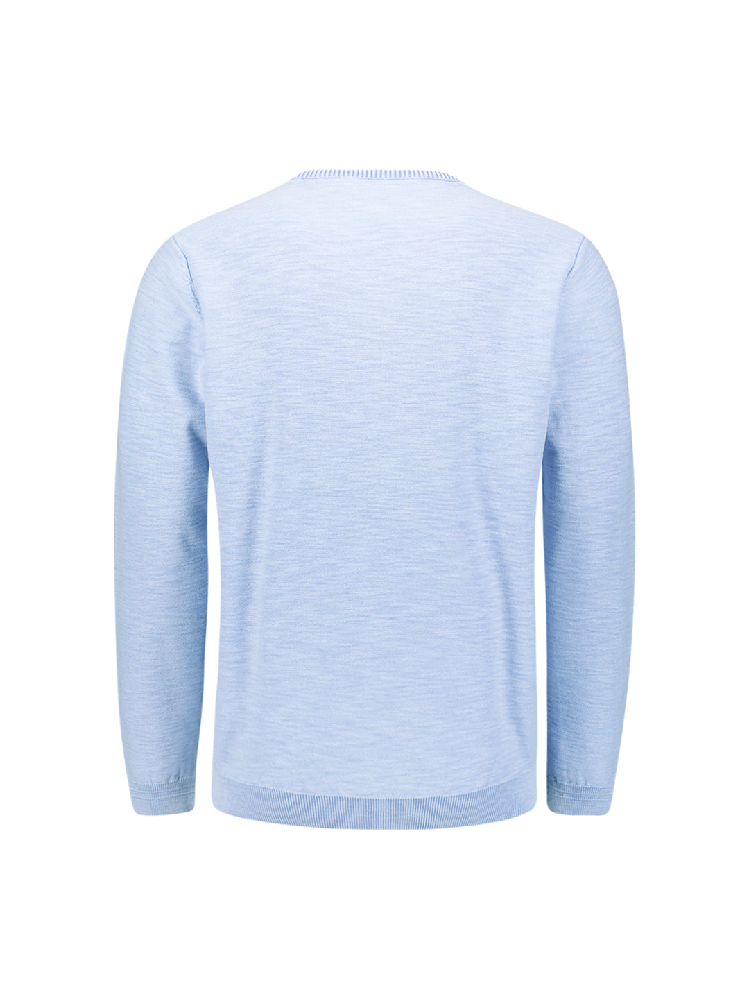 Pullover Crewneck Garment Dyed + Stone Washed, Blue 030 Bild 6