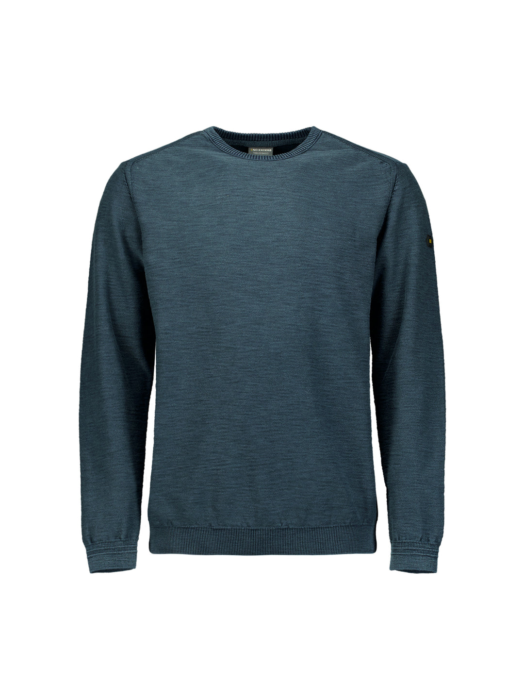 Pullover Crewneck Garment Dyed + Stone Washed, Night 078 Bild 5