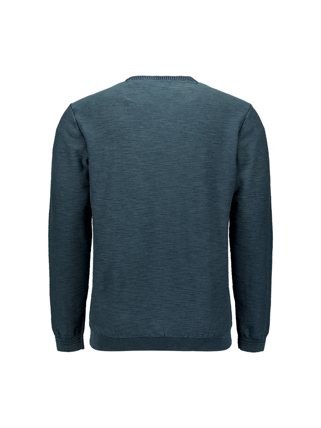 Pullover Crewneck Garment Dyed + Stone Washed, Night 078 Bild 6