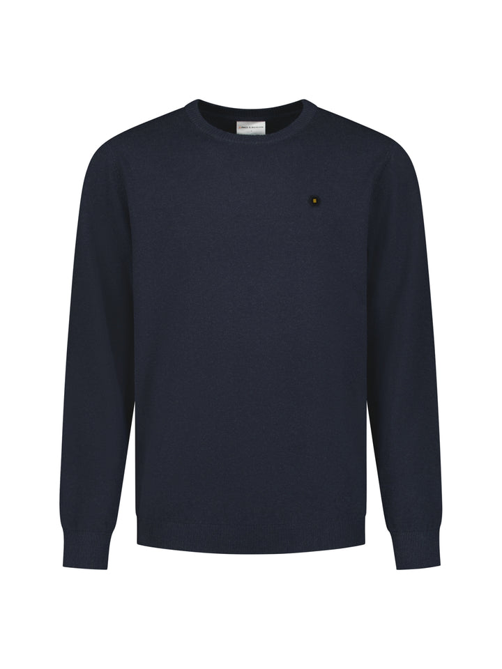 Pullover Crewneck Melange, Dark Night 178 Bild 5