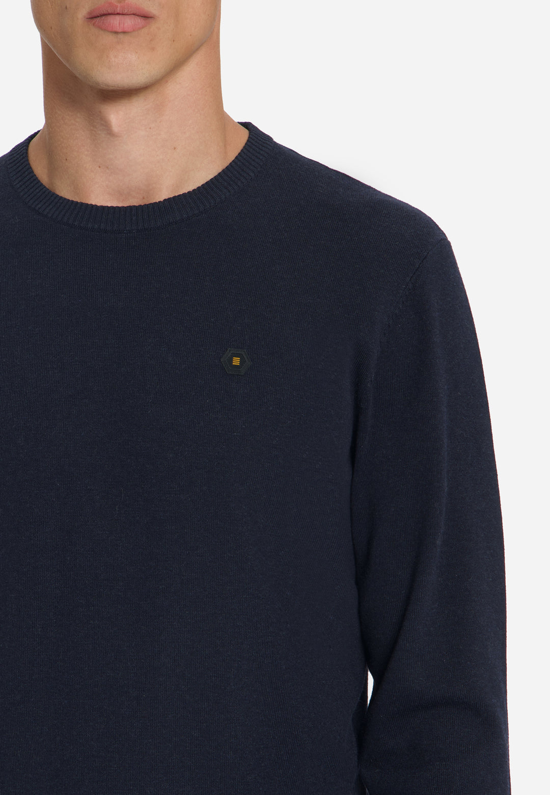 Pullover Crewneck Melange, Dark Night 178 Bild 7