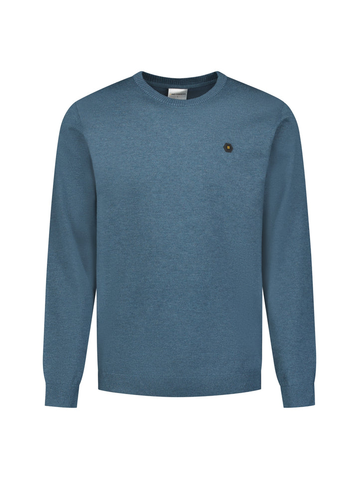 Pullover Crewneck Melange, Shadow Blue 132 Bild 5