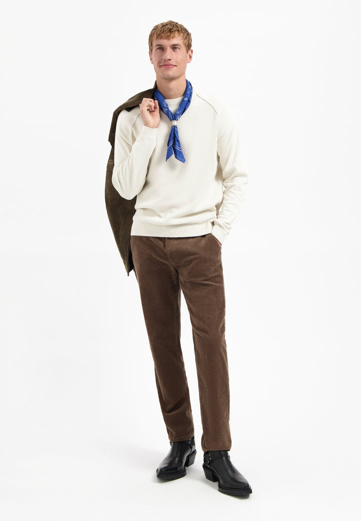 Pullover Crewneck Solid Waffle Knit, Kit 013 Bild 3