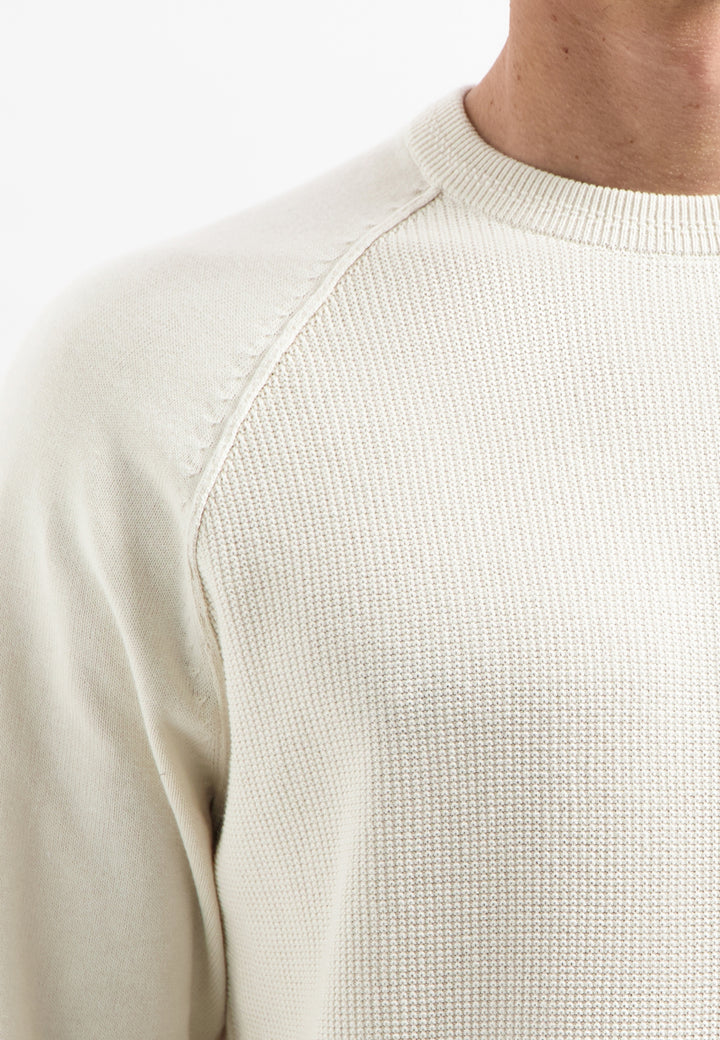 Pullover Crewneck Solid Waffle Knit, Kit 013 Bild 7