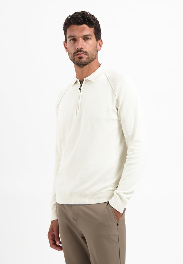 Pullover Polo Half Zip Solid, Kit 013 Bild 1