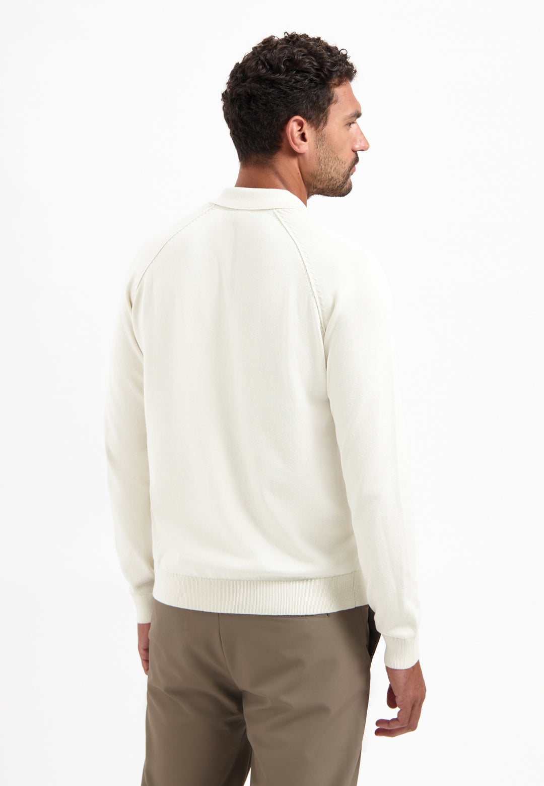 Pullover Polo Half Zip Solid, Kit 013 Bild 2